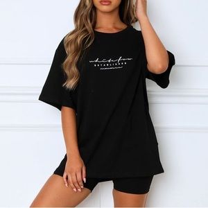 White Fox Boutique Established Tee - Black
